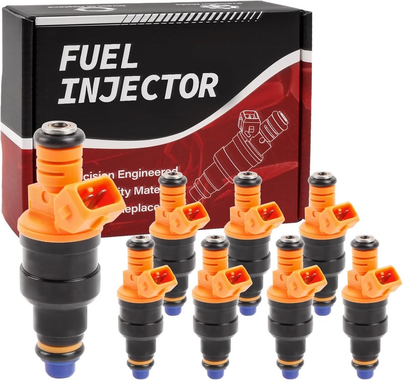 PYHAUTO Fuel Injectors Compatible with F150 F250 F350 E150 E250 E350 Mustang Bronco Crown Victoria Expedition Excursion Grand Marquis 4.6L 5.0L 5.4L 5.8L Replace 0280150943, 0280150939, 0280150909 - Image 1